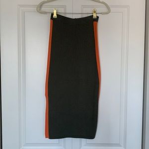 Free People Knit MIDI Skirt